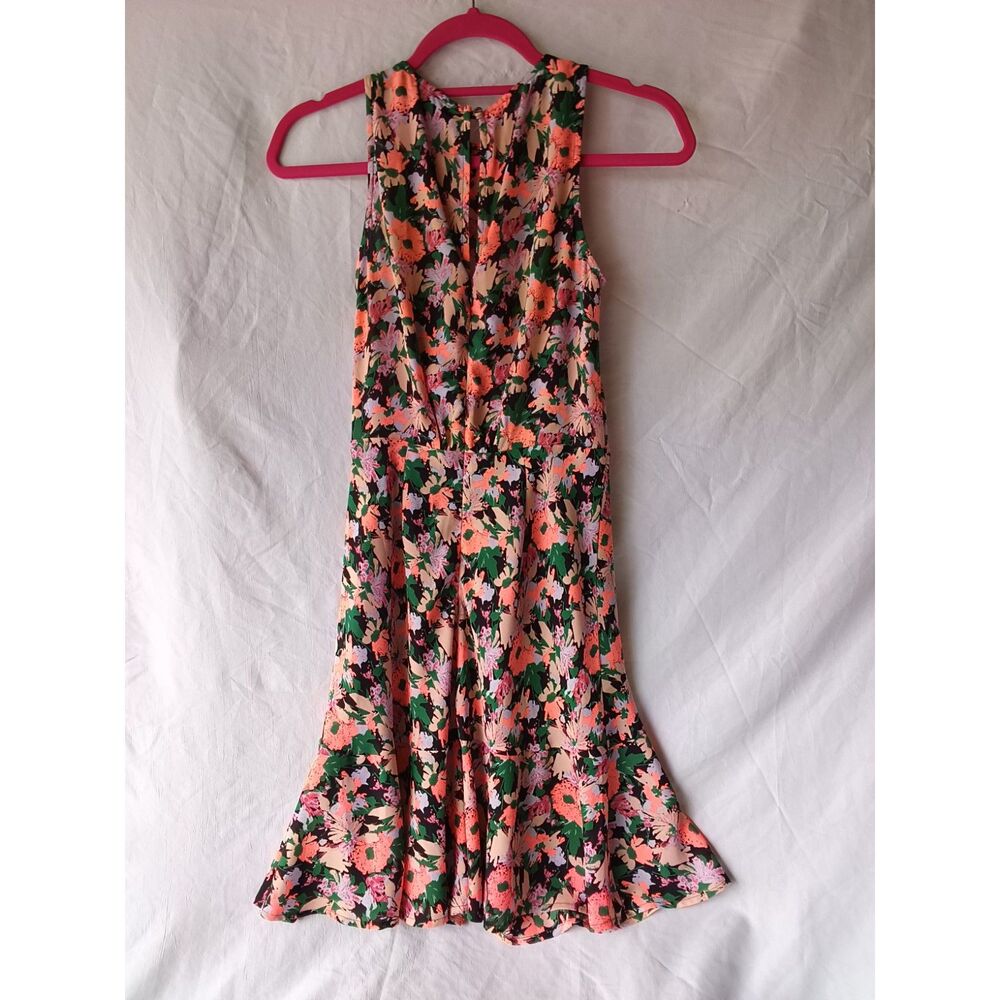 New J. Crew Mercantile Floral Dress 00 - Picture 2 of 5